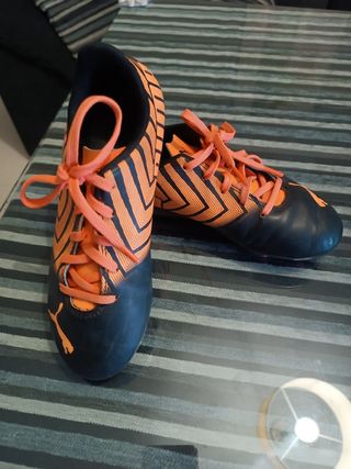 Botas Tacos Niño Futbol número 36