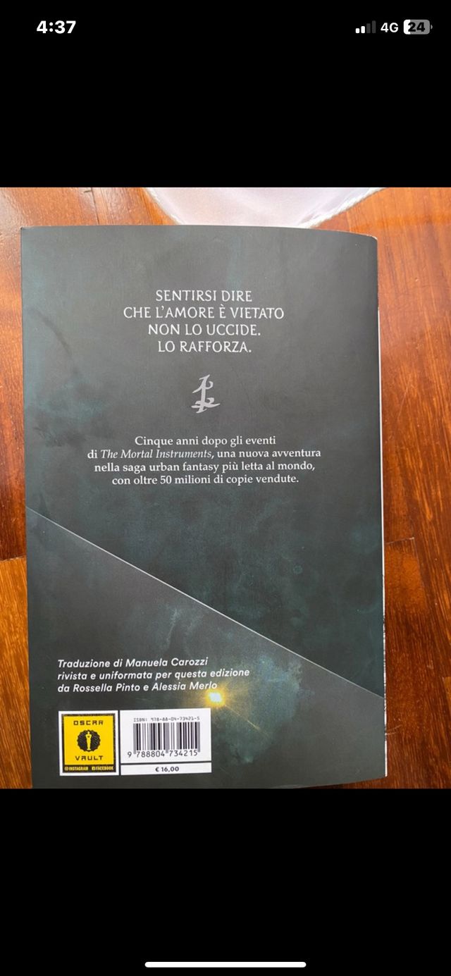 Cassanda Clare Signora della mezzanotte