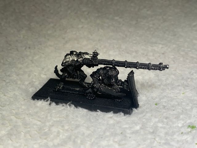 Warhammer Skavens: Mosquete Jezzails (6th, metal)