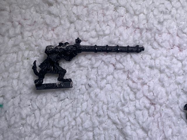 Warhammer Skavens: Mosquete Jezzails (6th, metal)