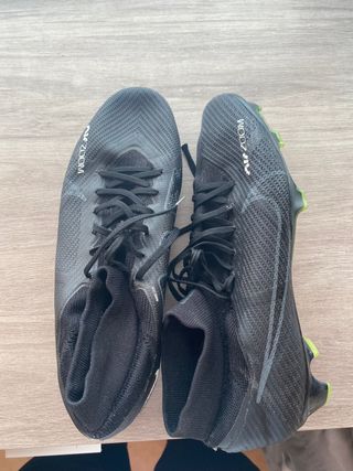 botas nike mercurial air zoom negras