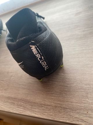 botas nike mercurial air zoom negras