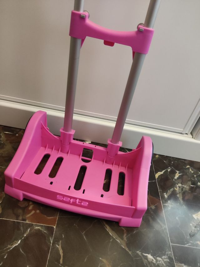 Ruedas rosas para mochila