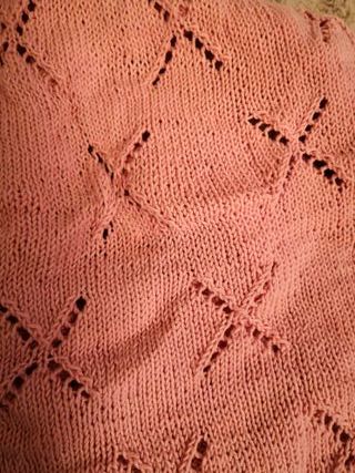 Copertina Nuova puro cotone lavorata a mano strass