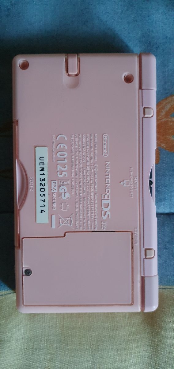 Nintendo DS Lite rosa