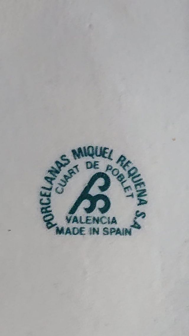 Figura de porcelana Valenciana