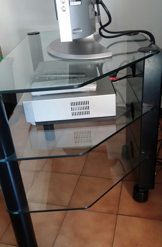 MOBILE PORTA TV IN VETRO