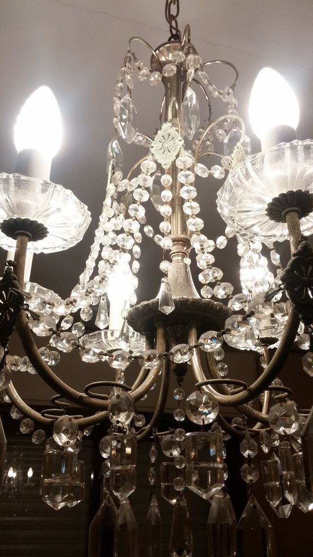 LAMPADARIO A GOCCIA 6 LAMPADINE