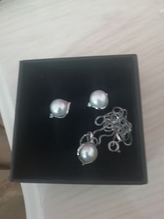 conjunto de plata 
