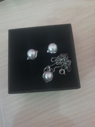conjunto de plata 