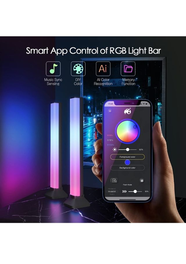 Barra luminosa Led Smart RGB: lampada ambientale da gioco