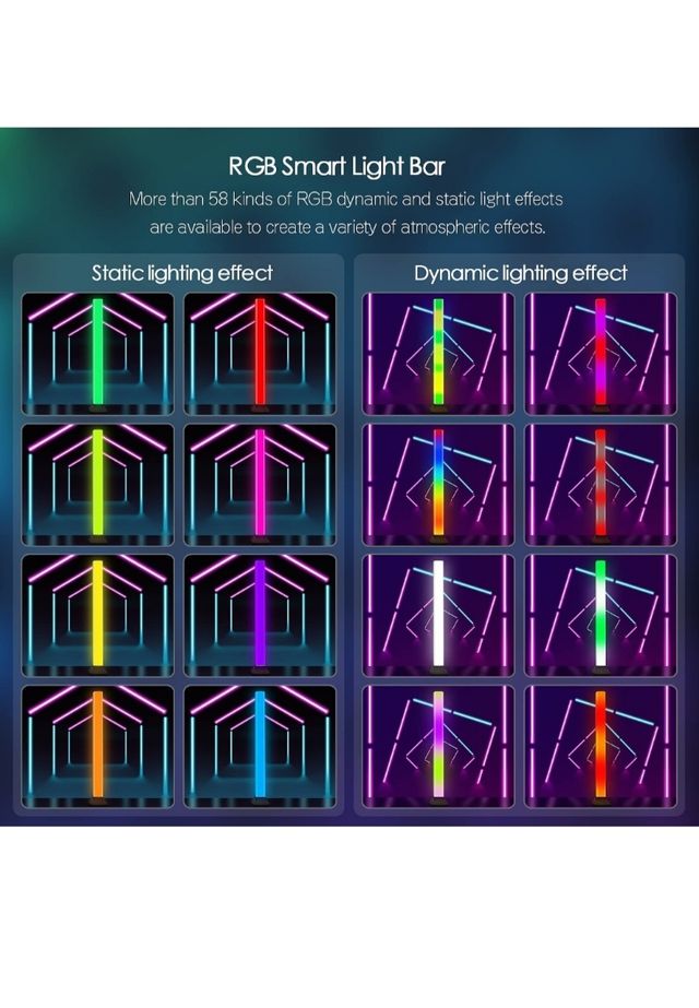 Barra luminosa Led Smart RGB: lampada ambientale da gioco