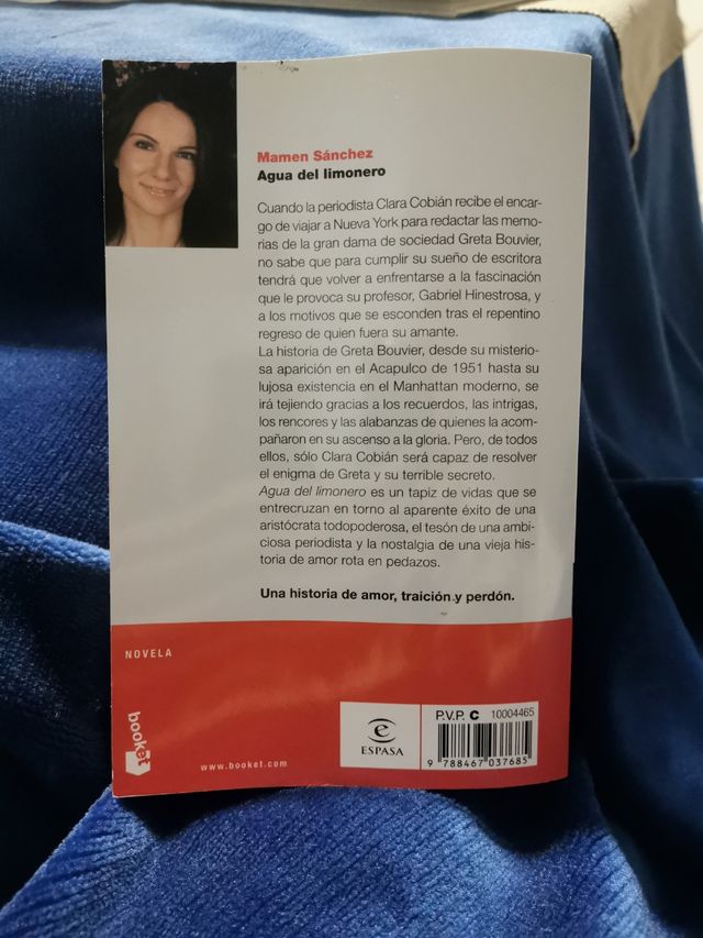 Agua del Limonero de Mamen Sanchez.