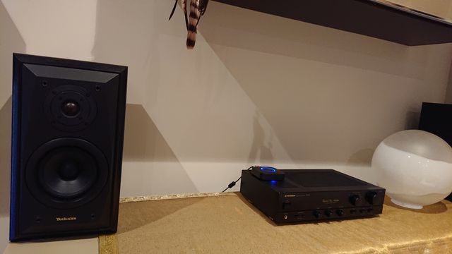 Amplificador, Altavoces, Receptor de Bluetooth