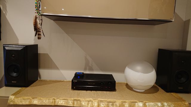 Amplificador, Altavoces, Receptor de Bluetooth