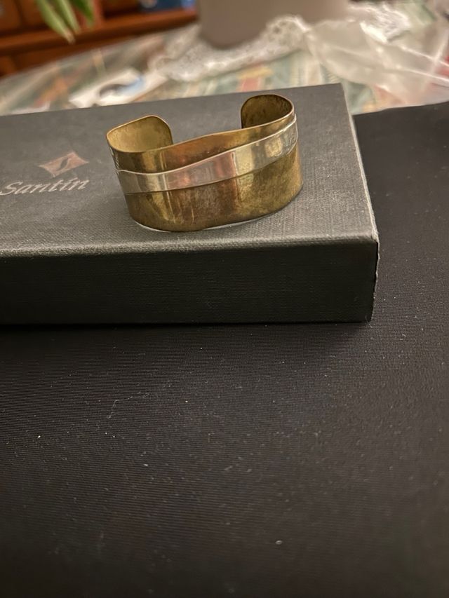 Pulsera metálica Vintage