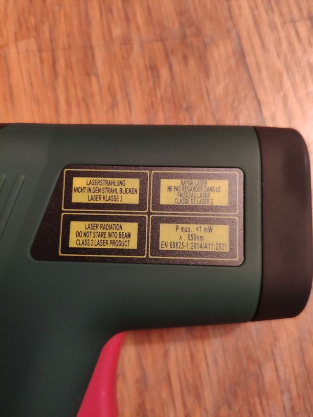 MEDIDOR TEMPERATURA LASER