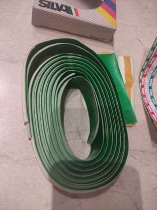 Cinta Silva Nueva Verde bici Clásica Made In Italy