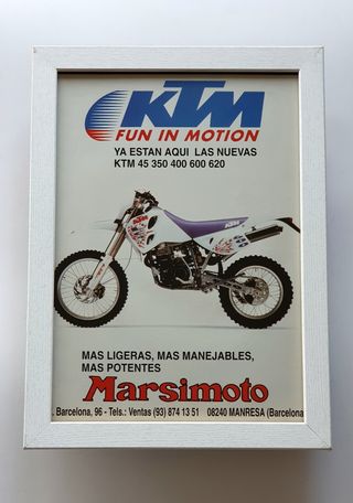 KTM LC4 600 MOTOCROSS cuadro catalogo motor moto