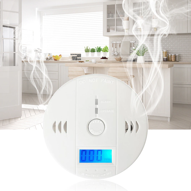 Detector de incendios y monóxido de carbono