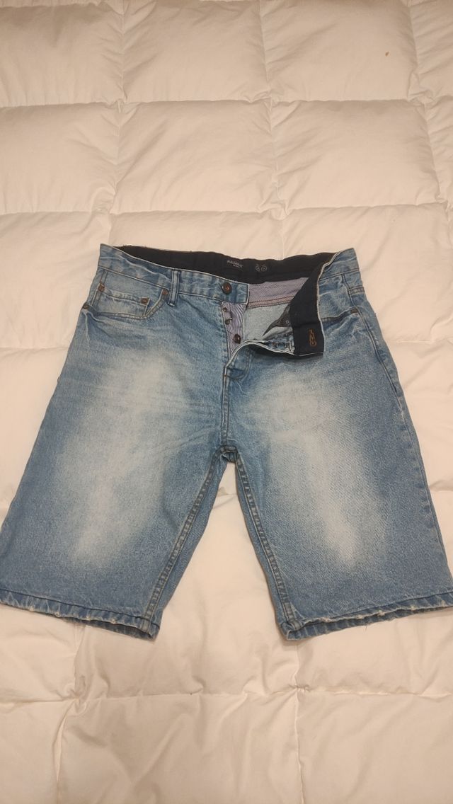 Pantalon Bermudas vaquero