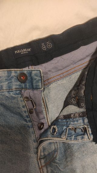 Pantalon Bermudas vaquero
