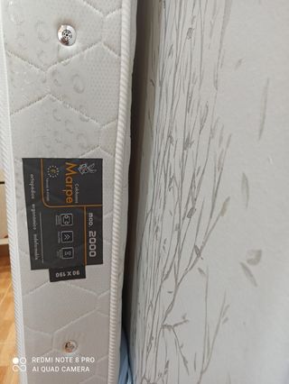 Colchón semi nuevo ortopédico