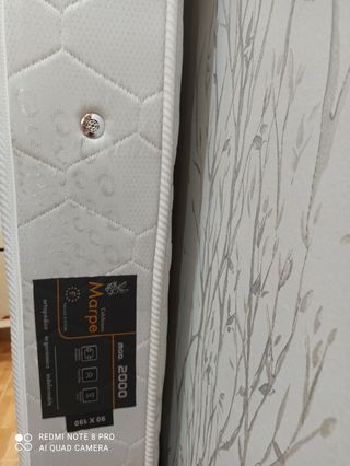 Colchón semi nuevo ortopédico