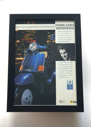 VESPA COSA moto despiece cartel catalogo cuadro