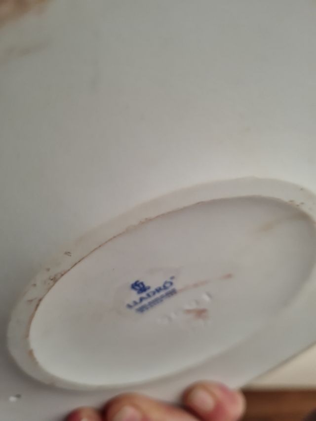 Lladro Garzas de alas plegadas