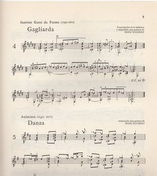 Maestros italianos. Obras para guitarra y laúd.