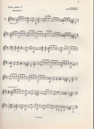 Maestros polacos. Obras para guitarra y laúd.