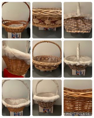 Cestas mimbres