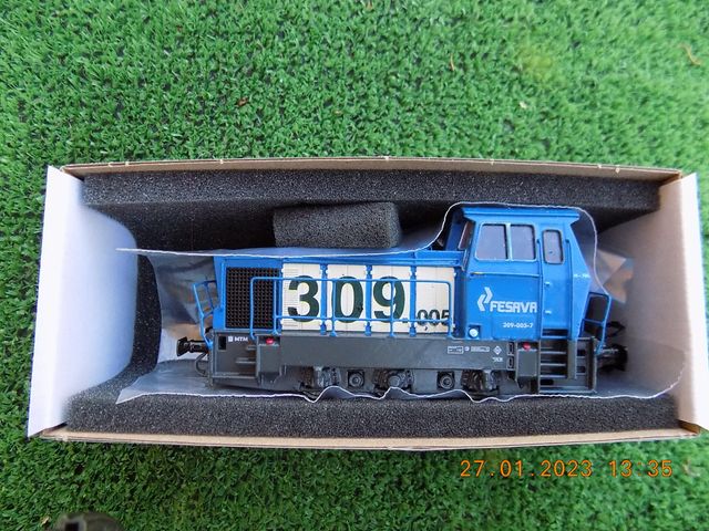 LOCOMOTORA 309 RENFE "FESAVA" CC DIGITAL 3D