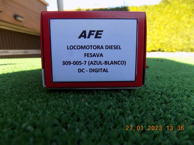 LOCOMOTORA 309 RENFE "FESAVA" CC DIGITAL 3D