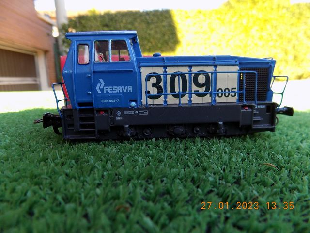 LOCOMOTORA 309 RENFE "FESAVA" CC DIGITAL 3D