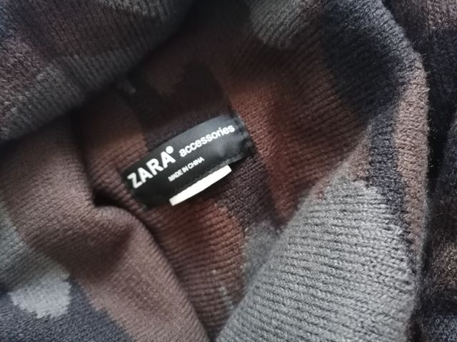 Gorro y braga de cuello camuflaje