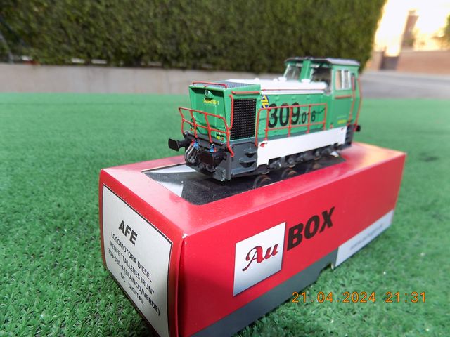 LOCOMOTORA 309 RENFE TALLERES IRUN CC DIGITAL 3D