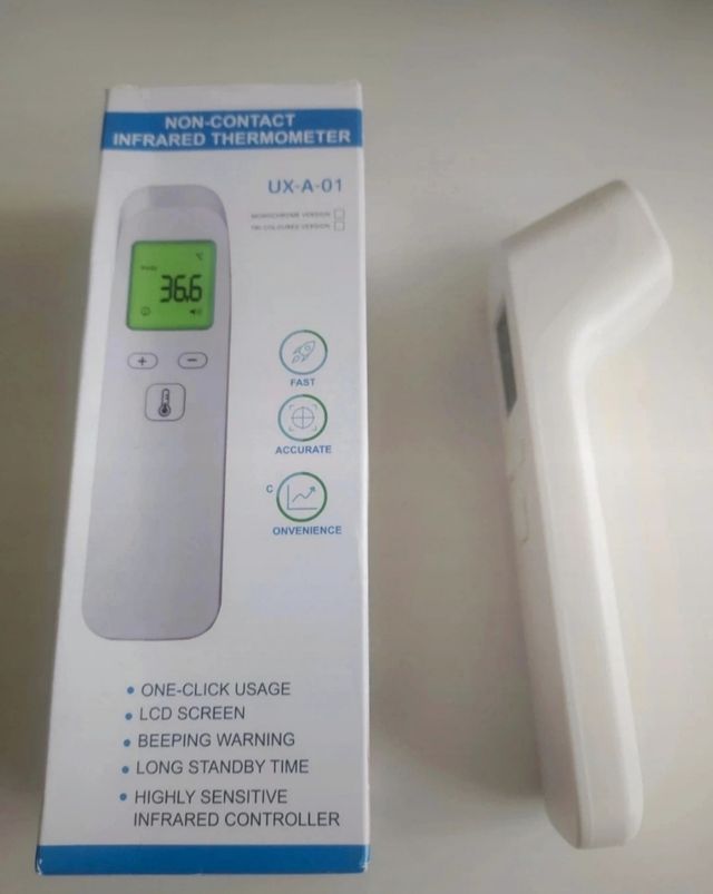 Termómetro infrarrojo nuevo