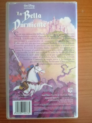 cinta vhs la bella durmiente