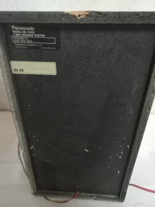 Altavoces de 3 vías Panasonic SB CH33