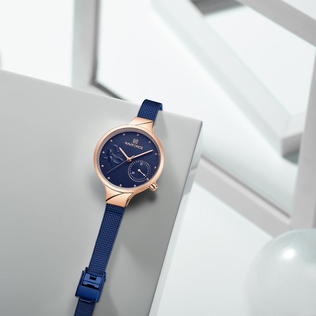Reloj azul par mujer a estrenar estilo único
