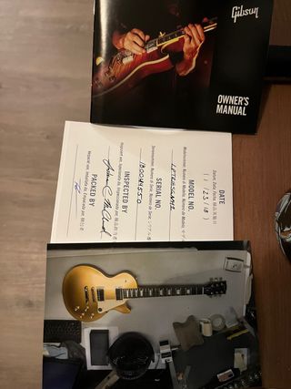 Les Paul Gold Top