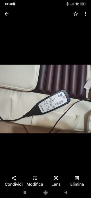 lettino massaggi shiatsu 