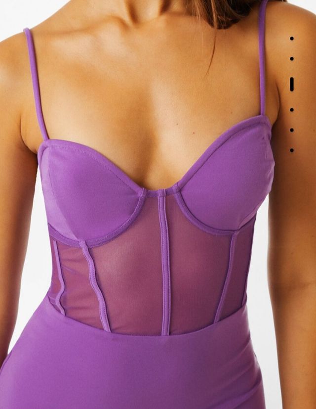 Vestido lila/ vendo urgente