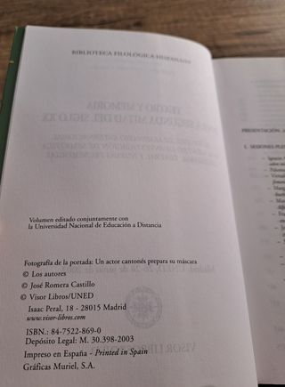 Teatro y Memoria en la segunda mitad del siglo XX