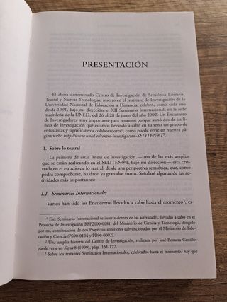 Teatro y Memoria en la segunda mitad del siglo XX