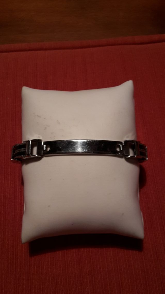 Bracciale acciaio uomo