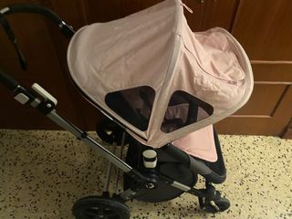 Cochecito+ sillita+ capota veran/inv bugaboo camal