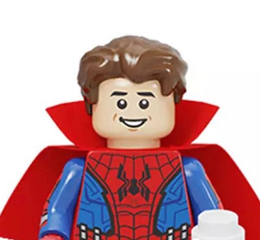 Simil Lego spider-Man action figure